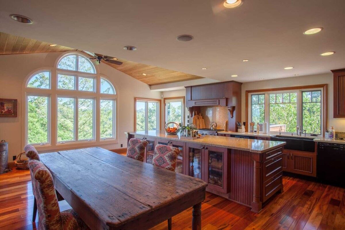 Interior of Sonoma Estate, a vacation rental home in Sonoma County